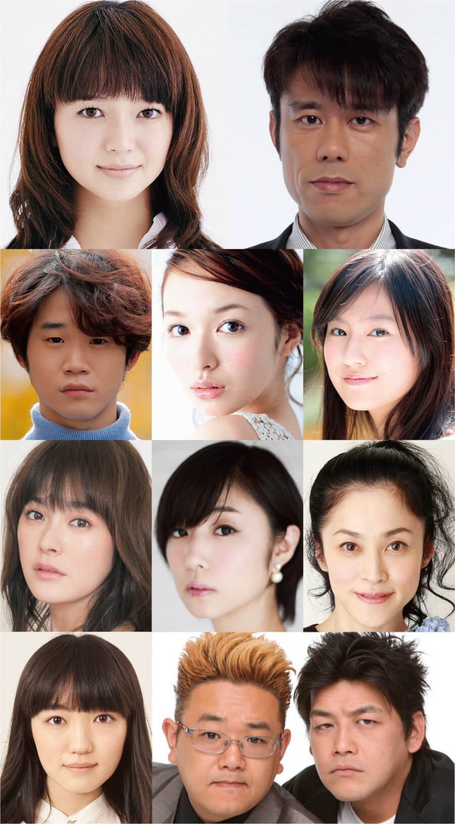 今回発表となったキャストのみなさん