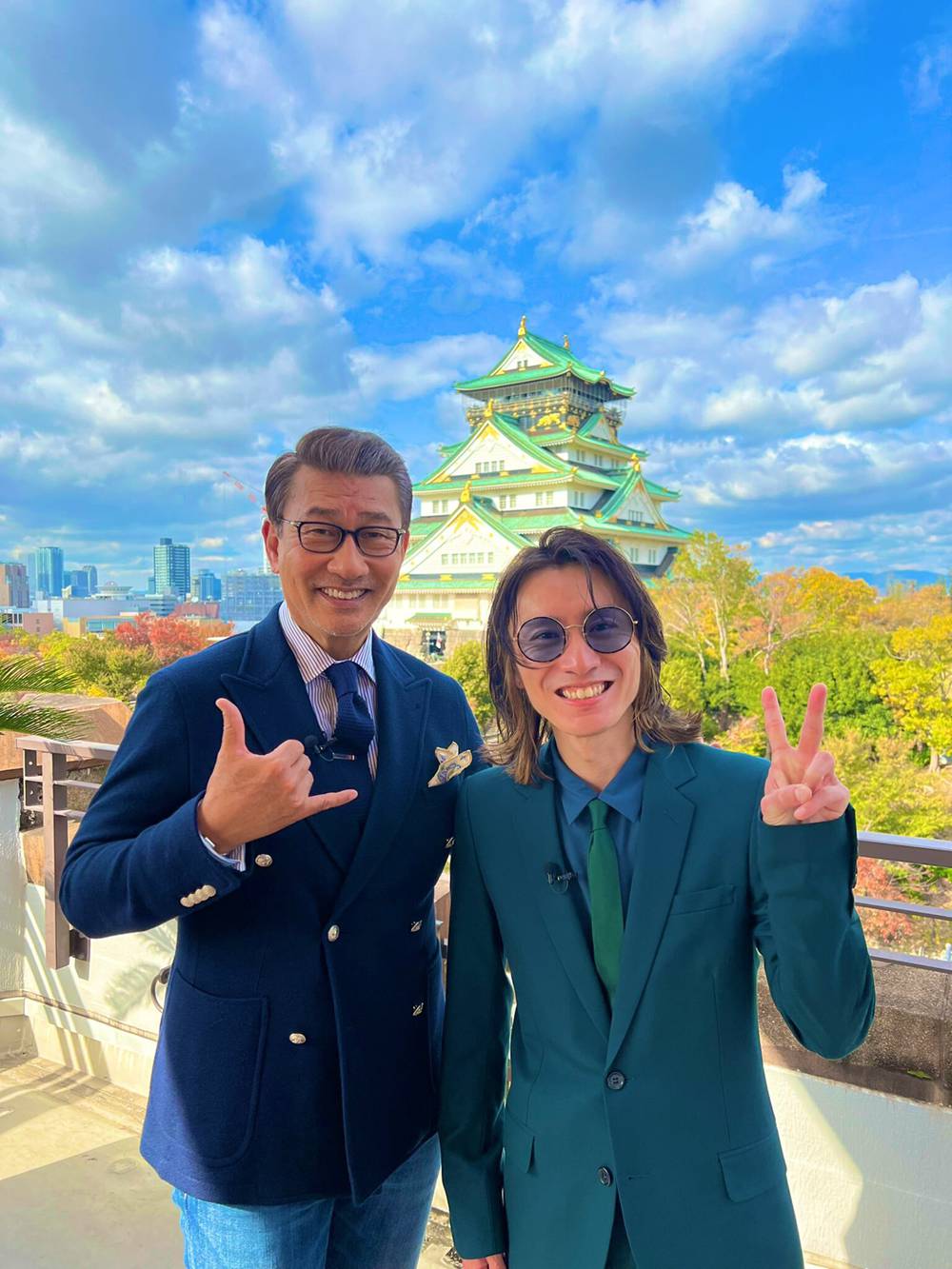11月21日(月)中井貴一さんと安田章大さんが映画『嘘八百 なにわ夢の陣』大阪キャンペーン!